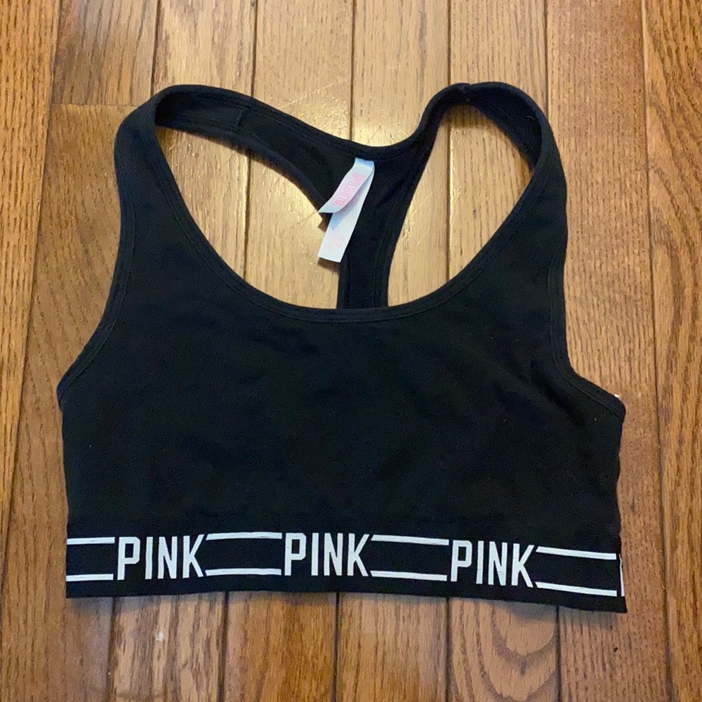 PINK VS BLACK SPORTS BRA